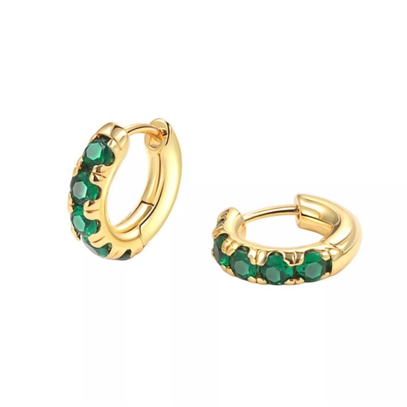 Zircon Earrings European And Fashion Earrings High Grade Gold Ear Buckles - Picture 10 of 12